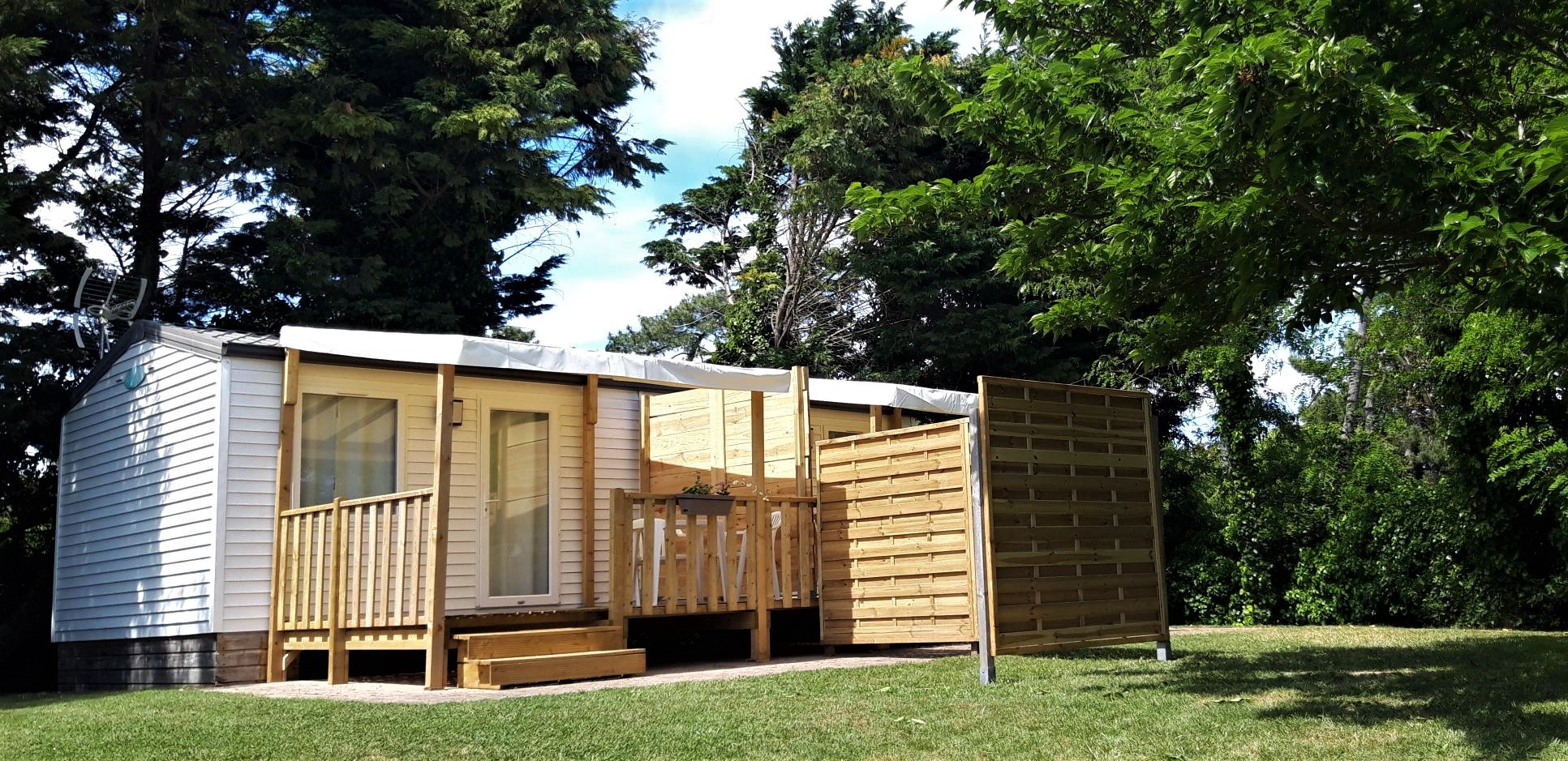 rental Mobile home campsite facing the sea between Royan and la Palmyre in Charente Maritime