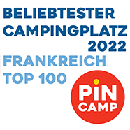 logo beliebtester campigplatz 2022 Frankreich top 100