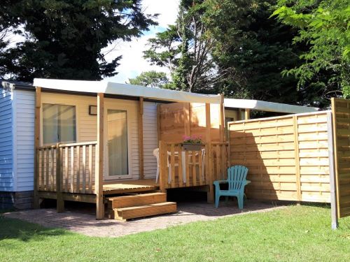 Mobile home range "Comfort" | O’HARA Studio Holiday rentals Mobile homes at the campsite 4 étoiles Charente-Maritime