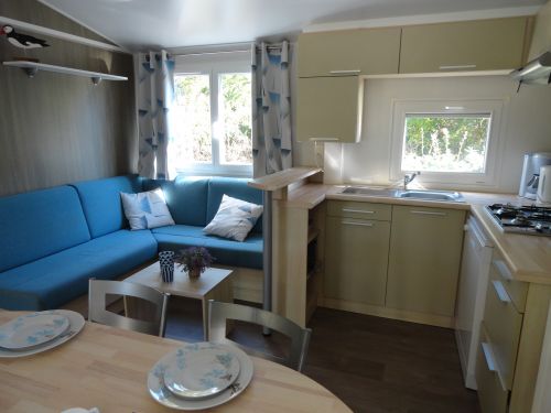 Mobile Home range "Privilège" | FLORES 3 Holiday rentals Mobile homes at the campsite 4 étoiles Charente-Maritime